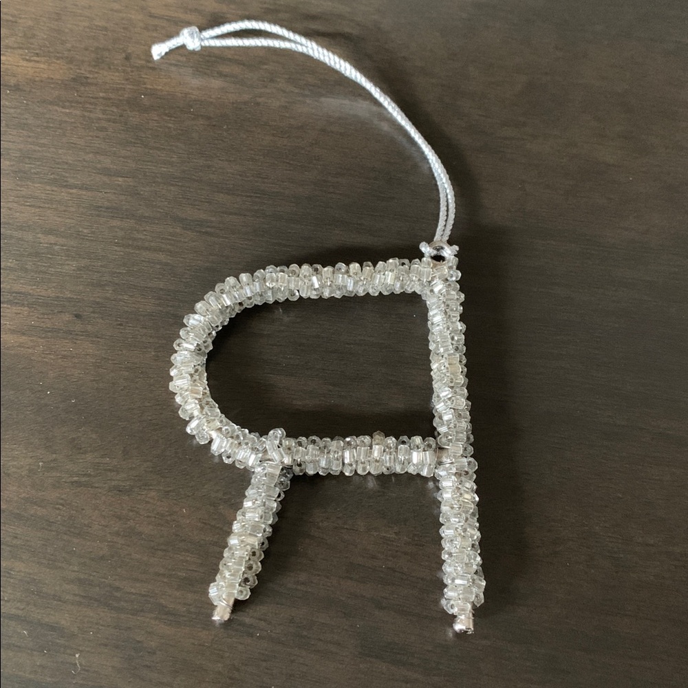 Beaded R ornament - Picture 2 of 4